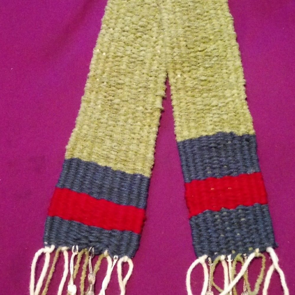 handmade wool scarf
